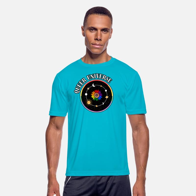 LGBTQ Queer Universe, Rainbow Flag Sunflower