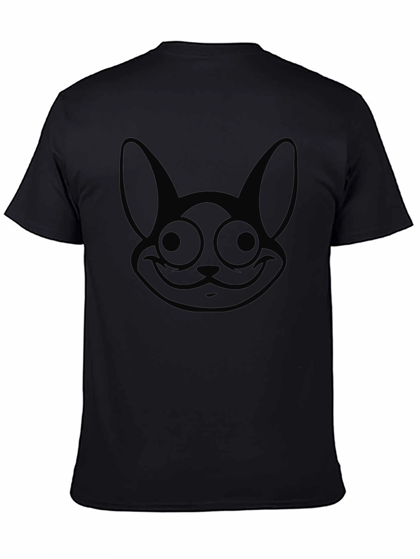 Black Rabbit Graphic T-Shirt Mens Casual Tee
