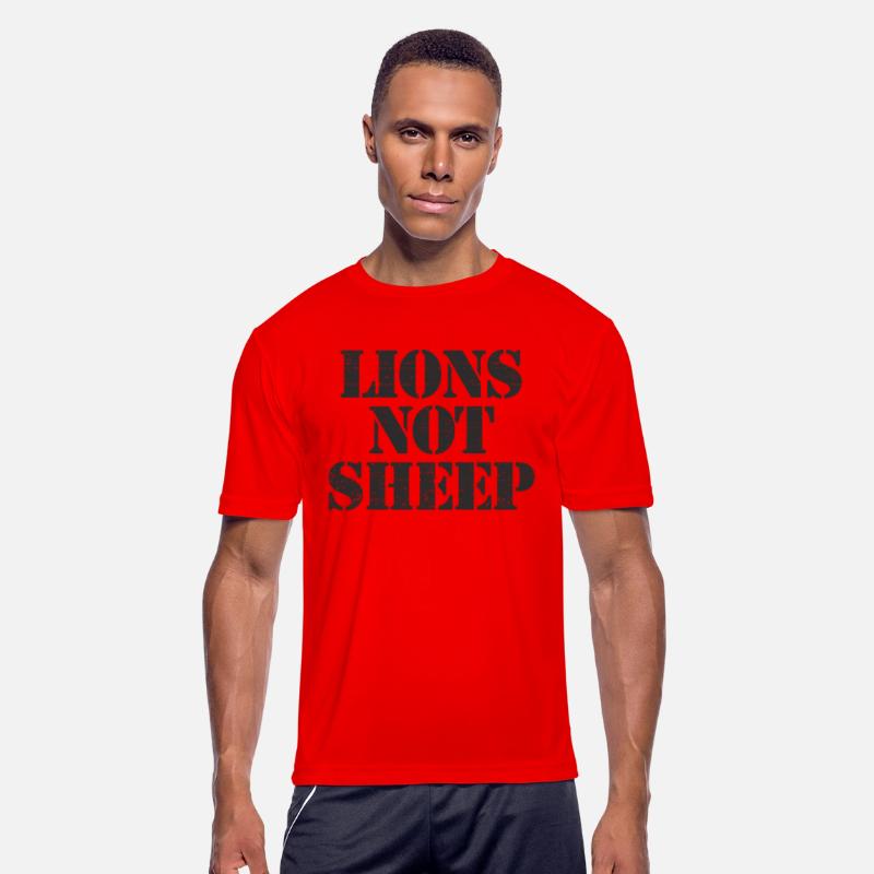 Lions Not Sheep Anti-Woke Not A Sheep Lions