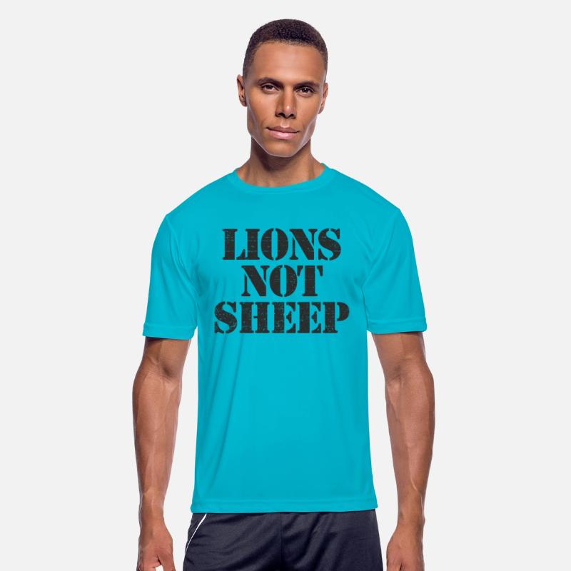 Lions Not Sheep Anti-Woke Not A Sheep Lions