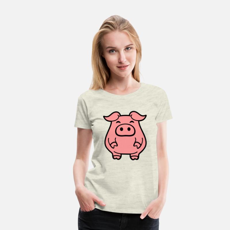 Little cute piggy pig piglet fat chubby animal