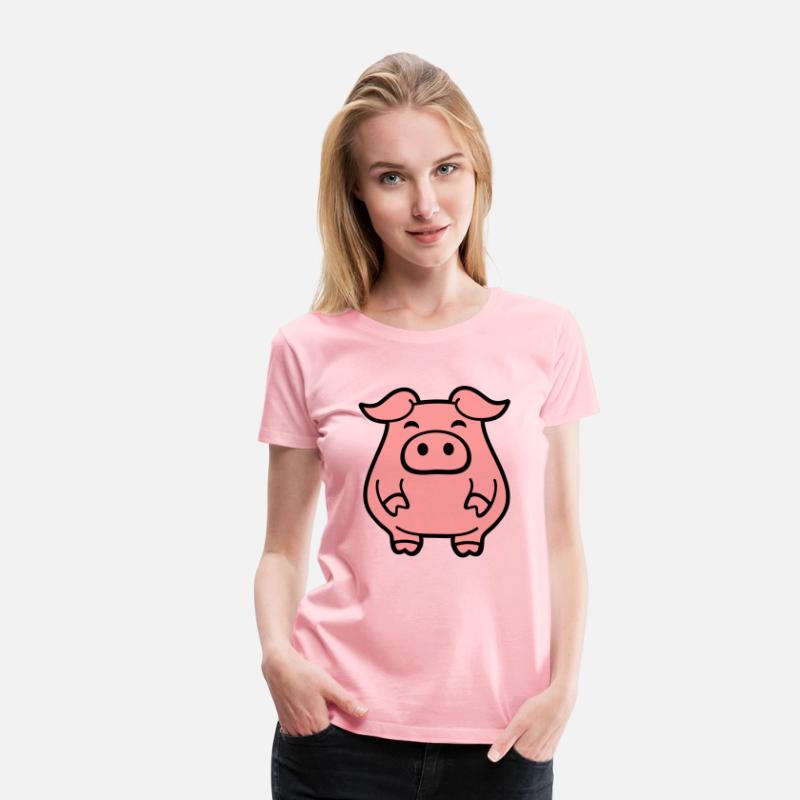 Little cute piggy pig piglet fat chubby animal