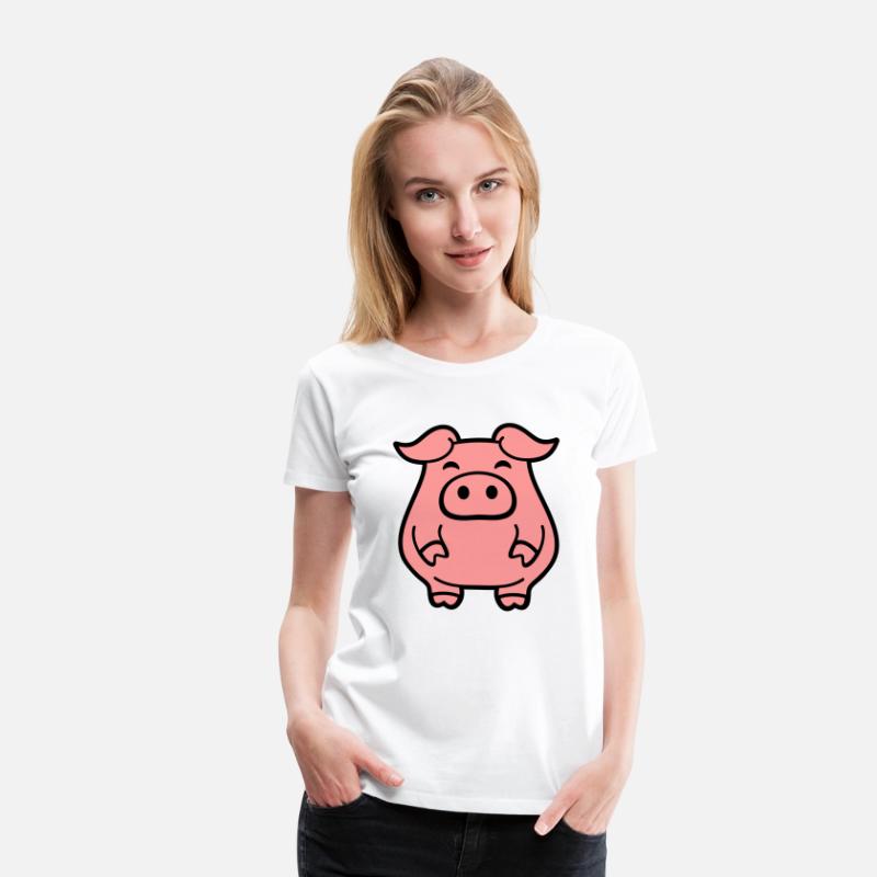 Little cute piggy pig piglet fat chubby animal
