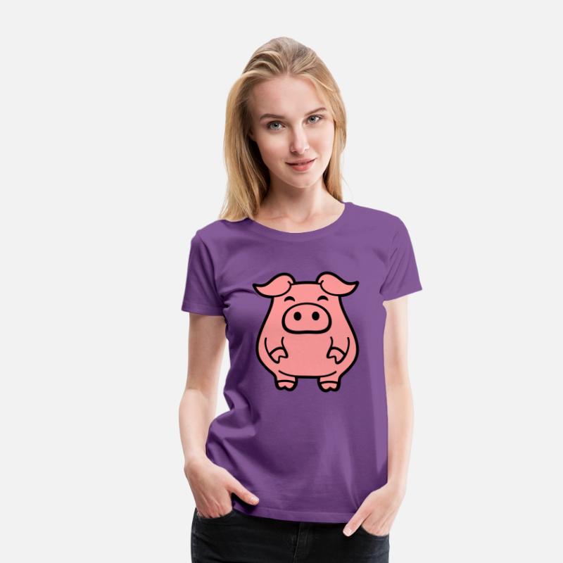 Little cute piggy pig piglet fat chubby animal