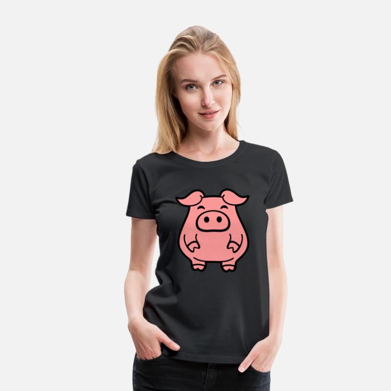 Little cute piggy pig piglet fat chubby animal