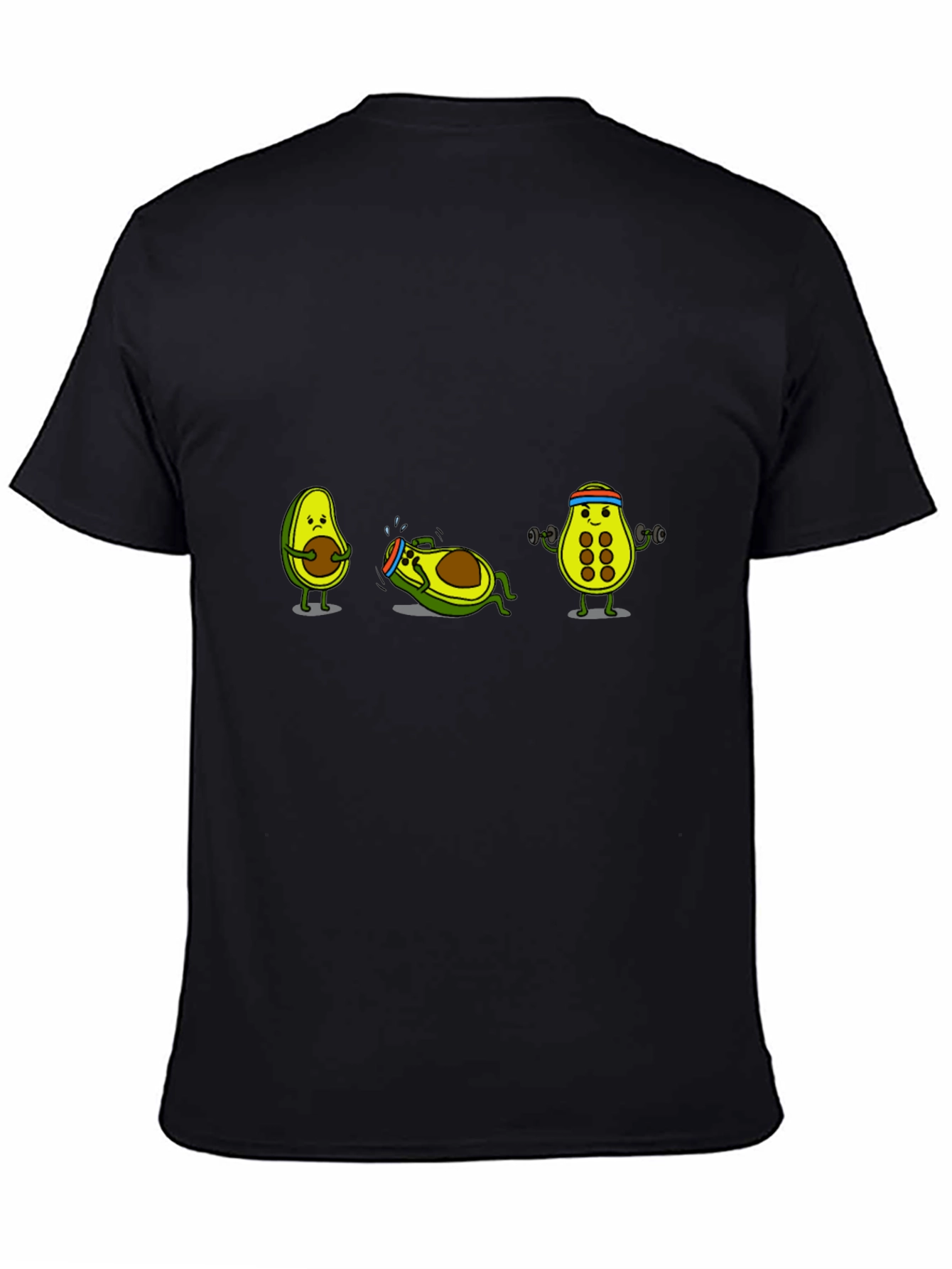 Avocado Gym Workout T-Shirt