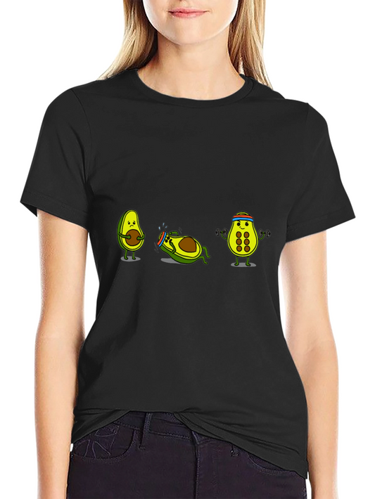 Avocado Gym Workout T-Shirt