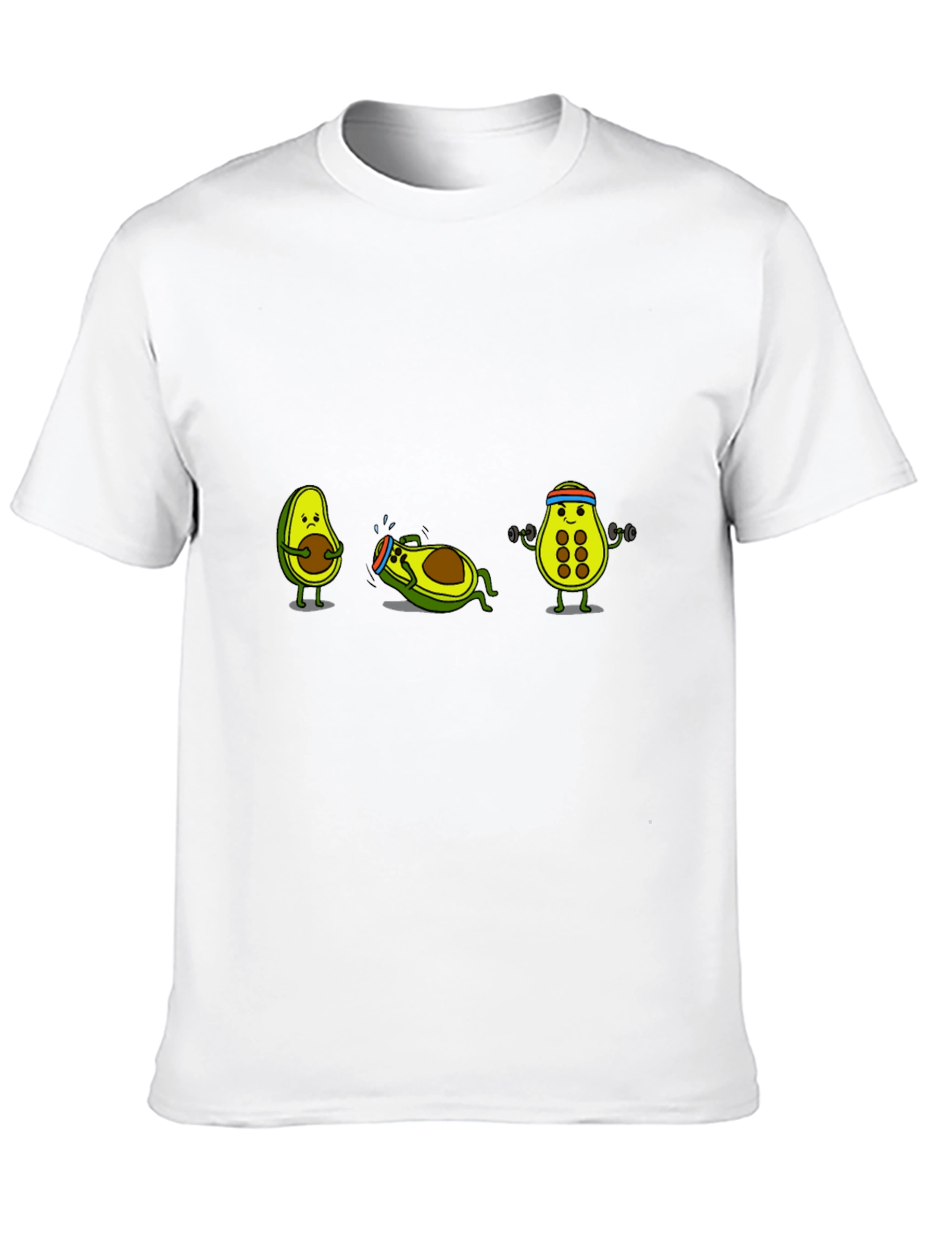 Avocado Gym Workout T-Shirt