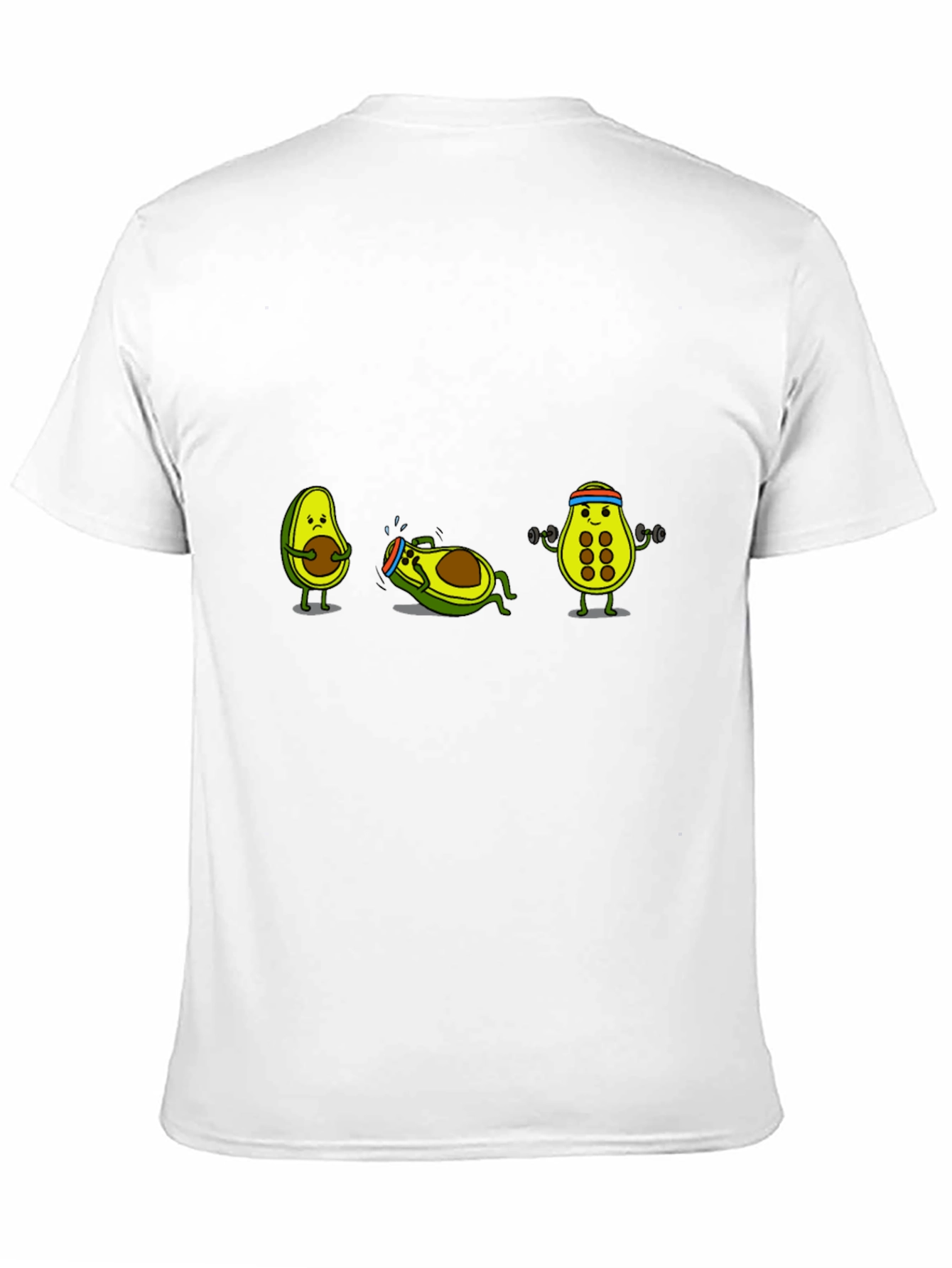 Avocado Gym Workout T-Shirt
