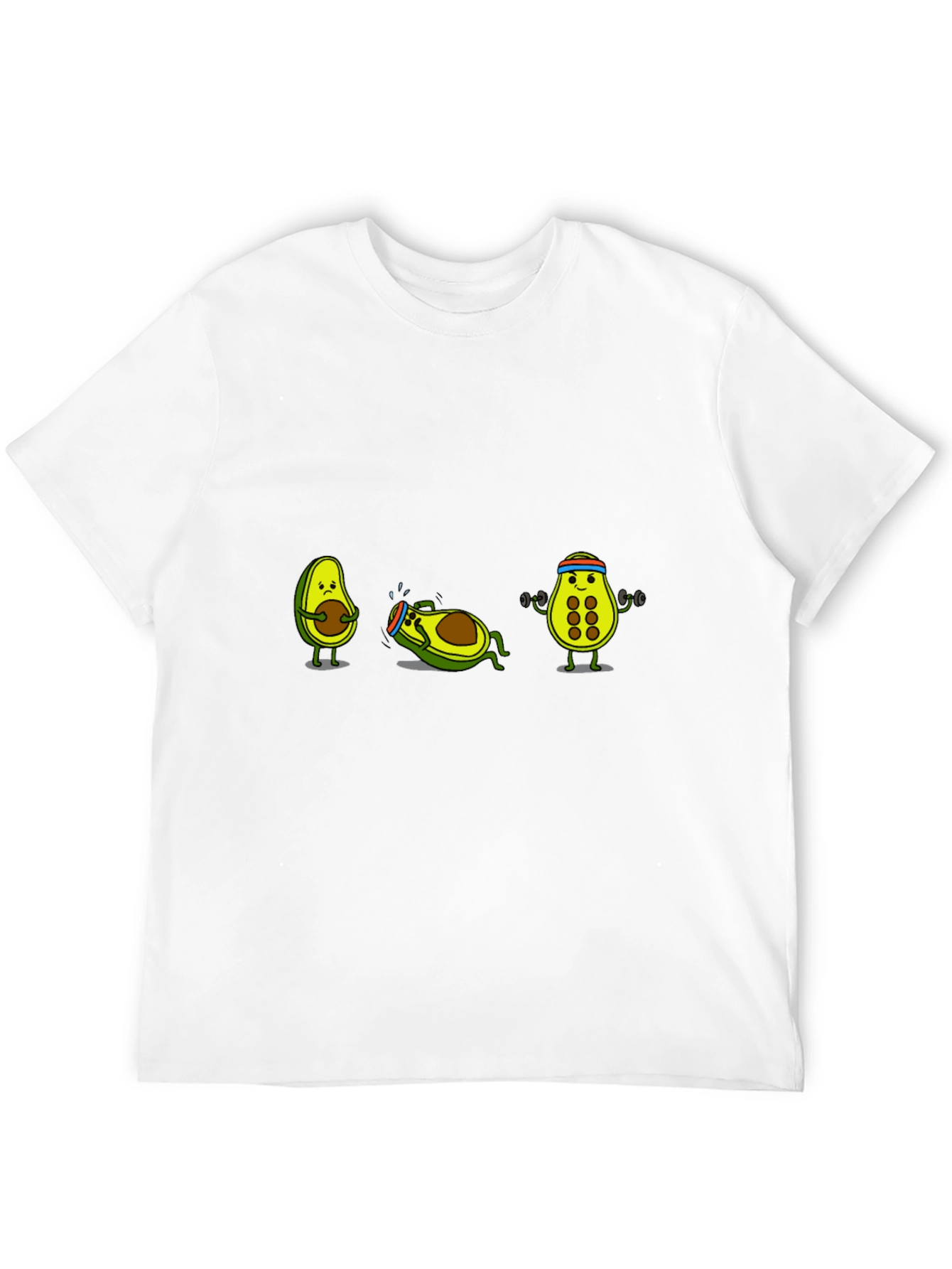 Avocado Gym Workout T-Shirt