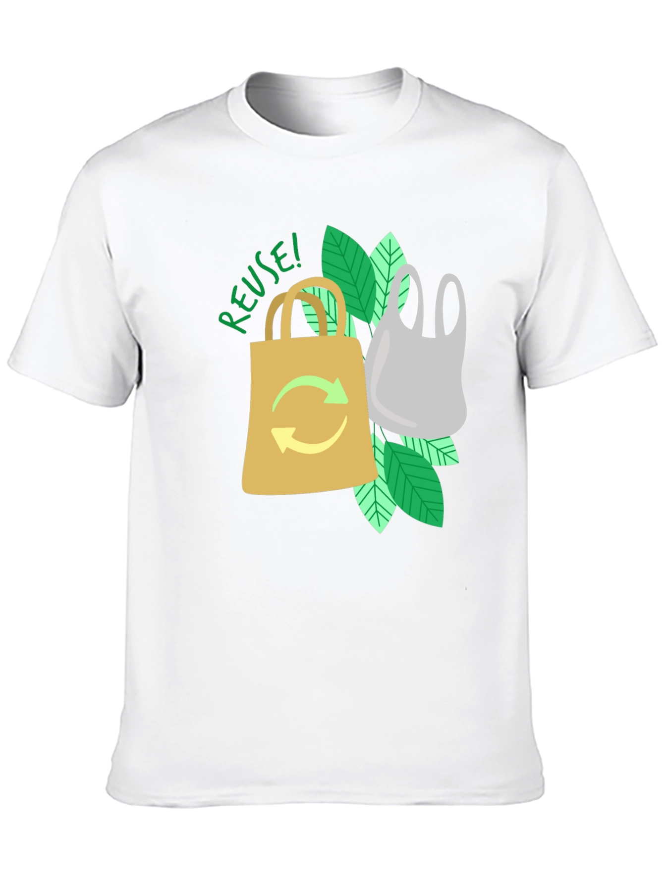Eco-Friendly Reuse Graphic T-Shirt