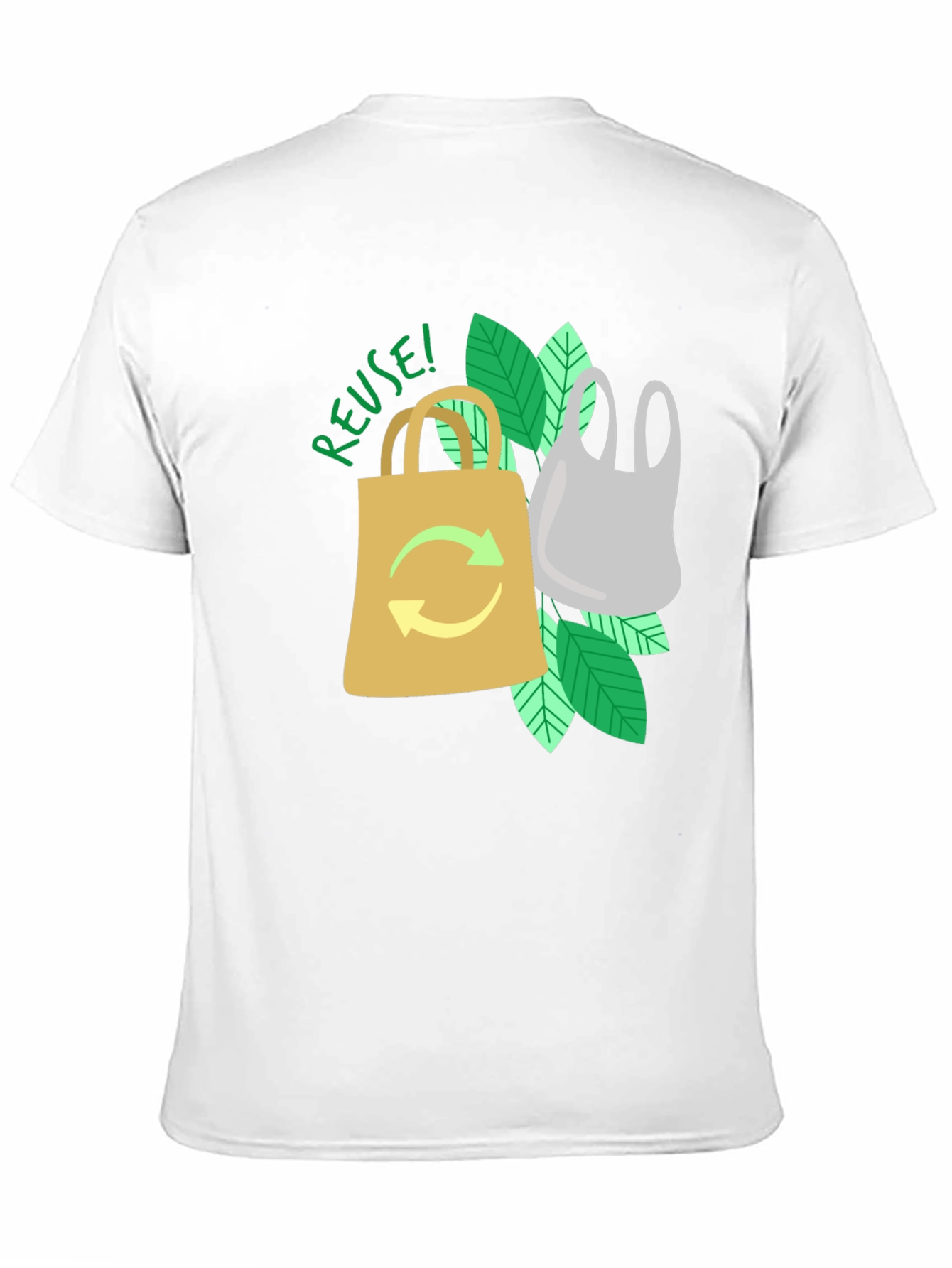Eco-Friendly Reuse Graphic T-Shirt