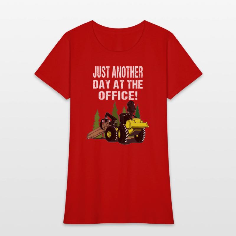 Logging Skidder Driver Just Another Day