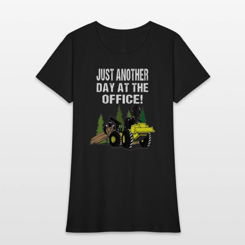 Logging Skidder Driver Just Another Day