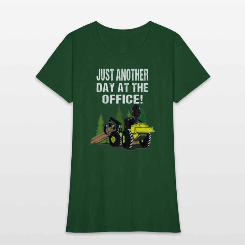 Logging Skidder Driver Just Another Day