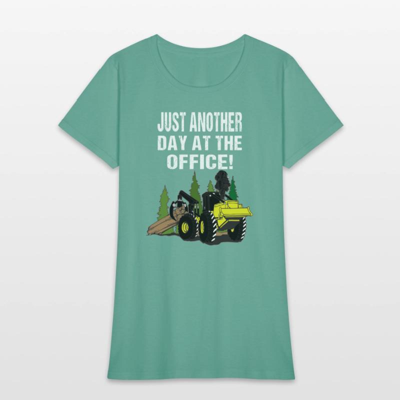 Logging Skidder Driver Just Another Day