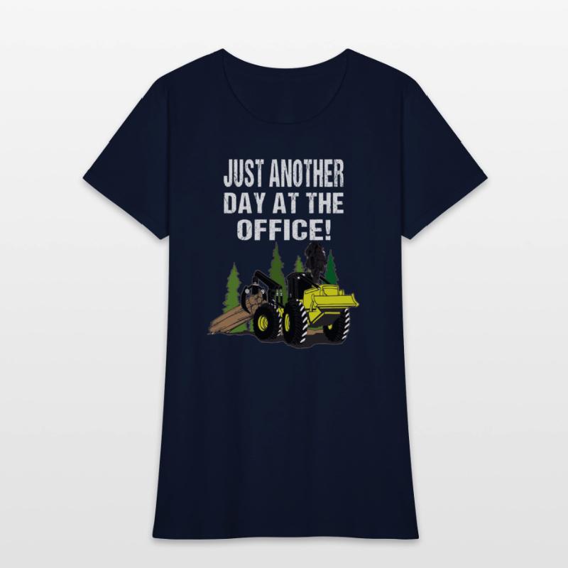 Logging Skidder Driver Just Another Day