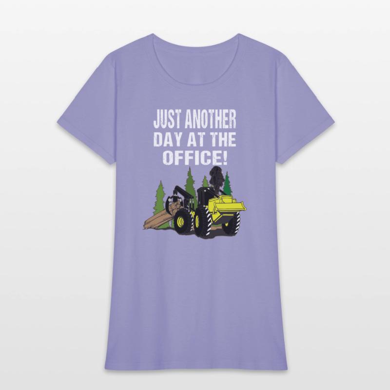 Logging Skidder Driver Just Another Day