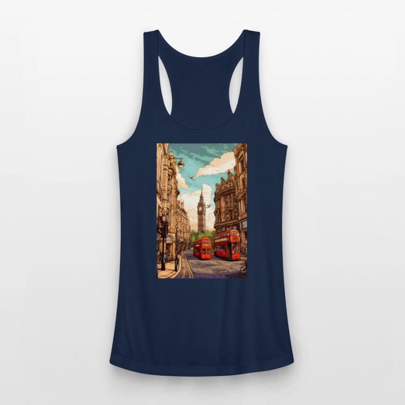 London, UK Vintage Travel Poster