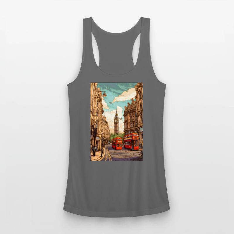 London, UK Vintage Travel Poster