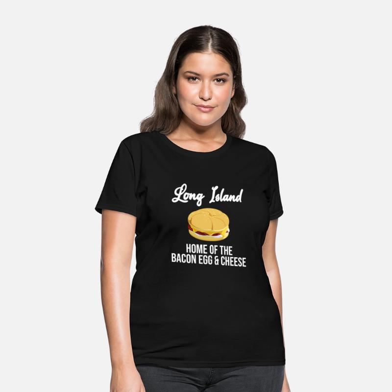 Long Island NY Bacon Egg and Cheese Roll Shirt