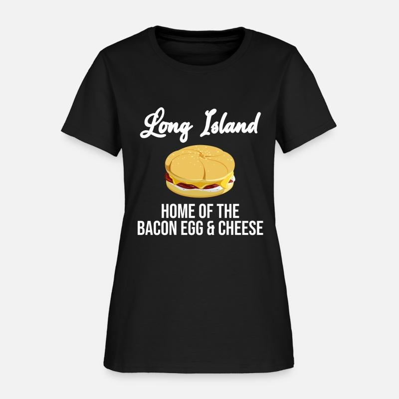 Long Island NY Bacon Egg and Cheese Roll Shirt