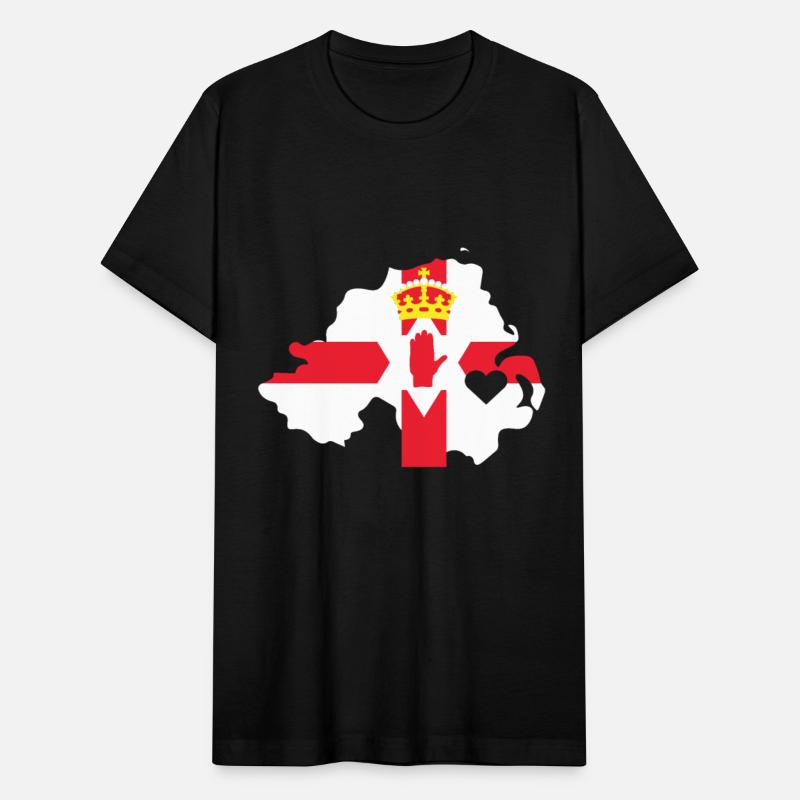 Love Northern Ireland Gift Irish Pride Heart