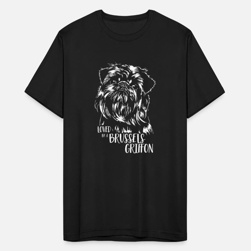 Loved by a Brussels Griffon dog saying