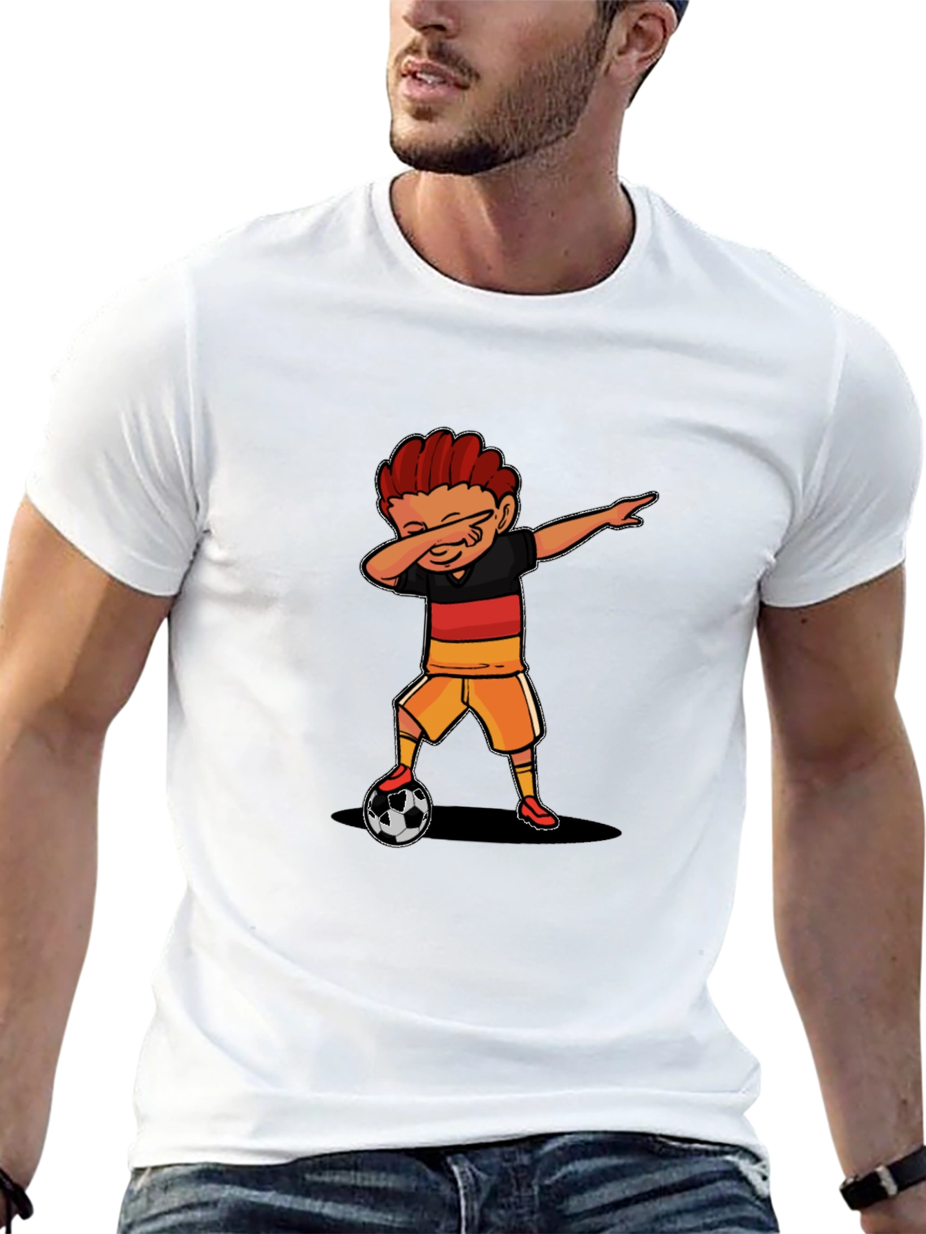Germany Soccer Dab Boy T-Shirt