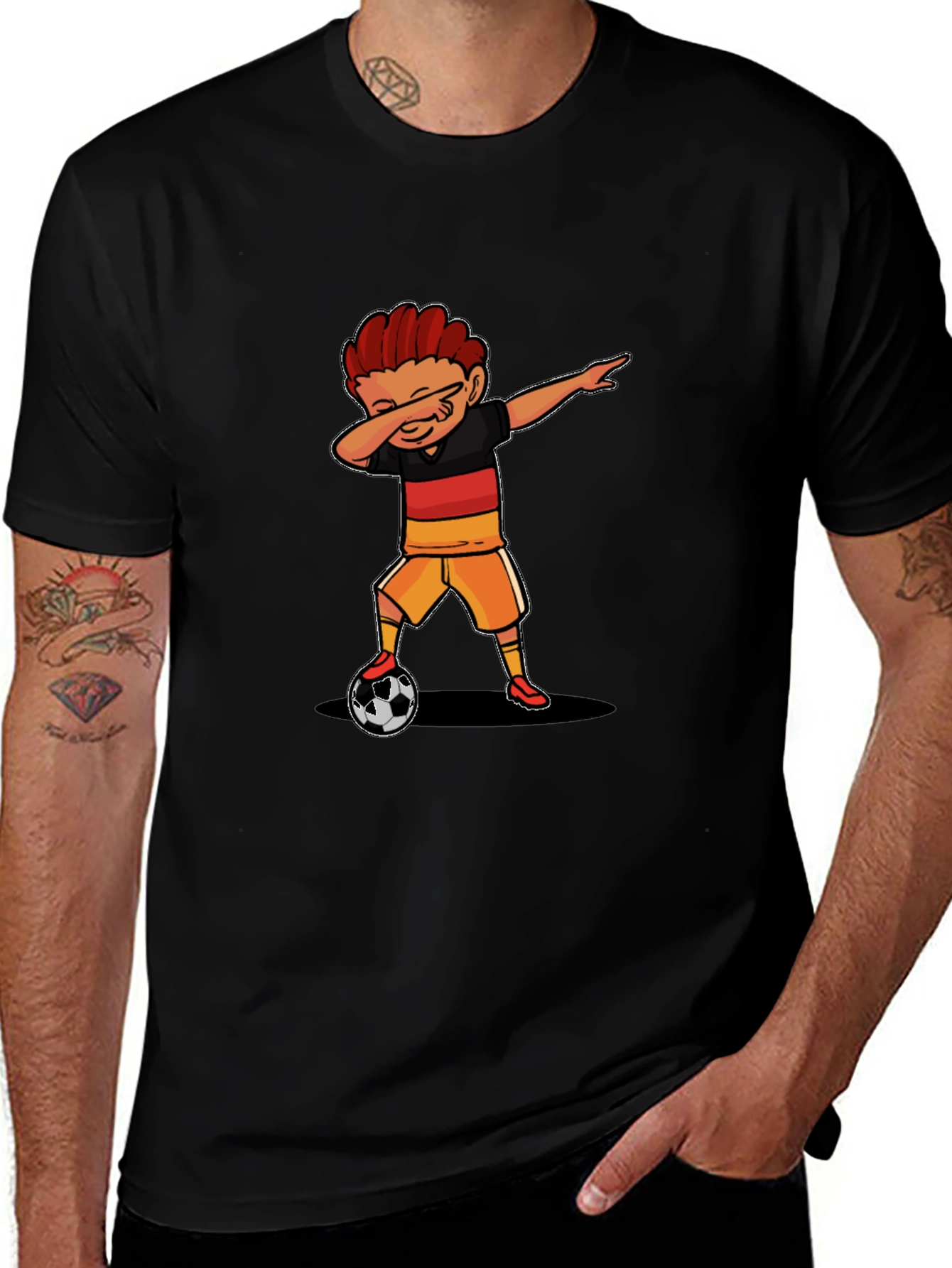 Germany Soccer Dab Boy T-Shirt