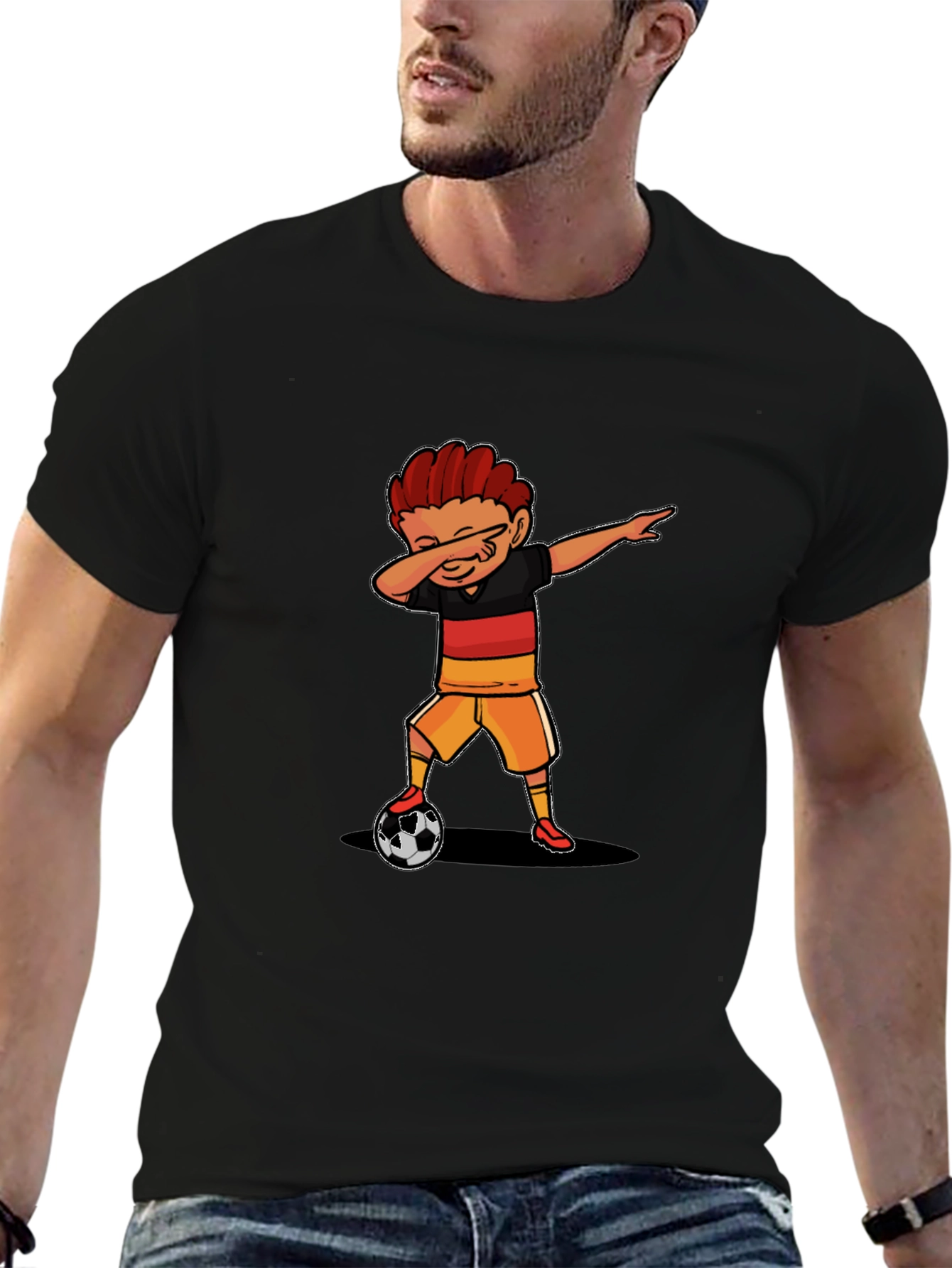Germany Soccer Dab Boy T-Shirt