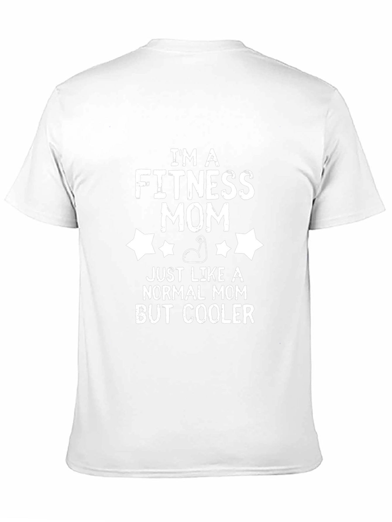 Fitness Mom Graphic T-Shirt - Cool Workout Apparel