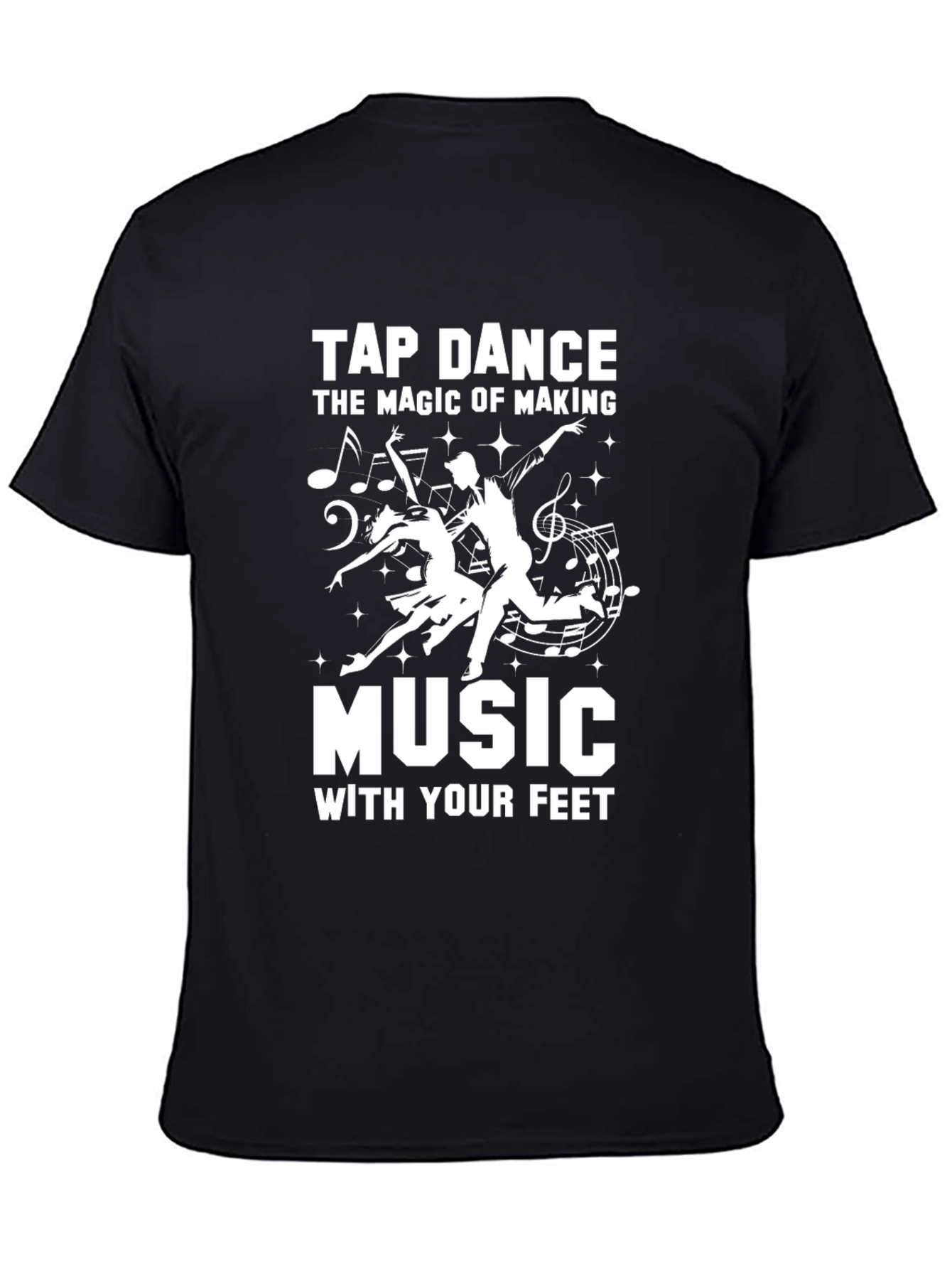 Tap Dance Music T-Shirt - Dancer Tee