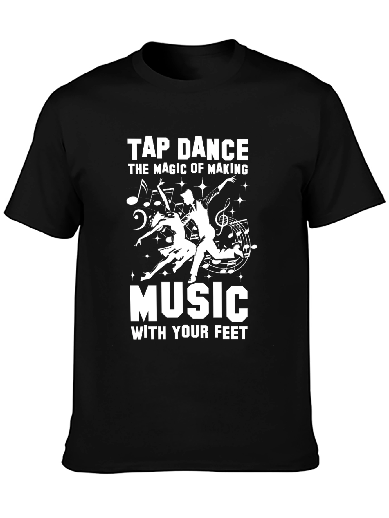 Tap Dance Music T-Shirt - Dancer Tee