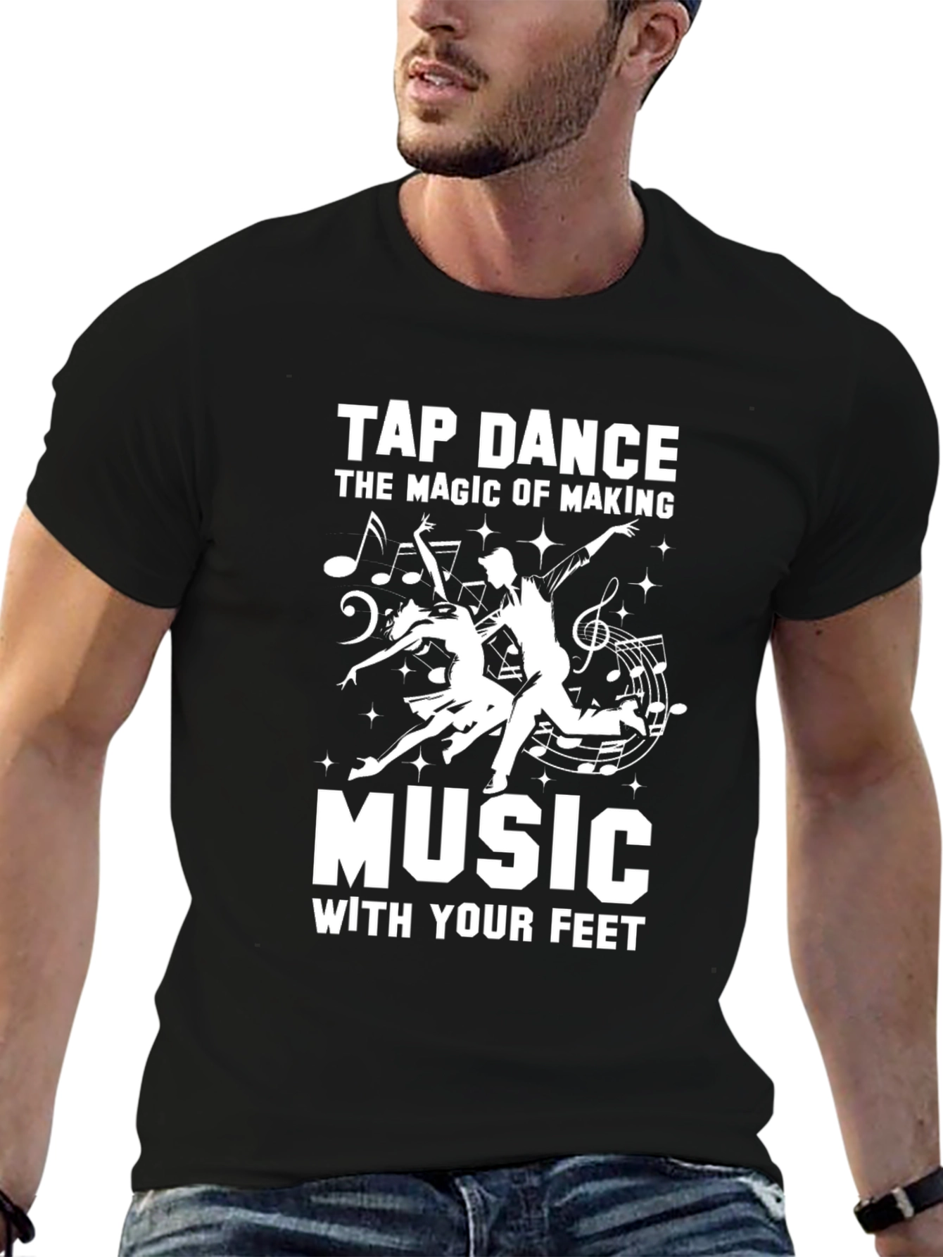 Tap Dance Music T-Shirt - Dancer Tee