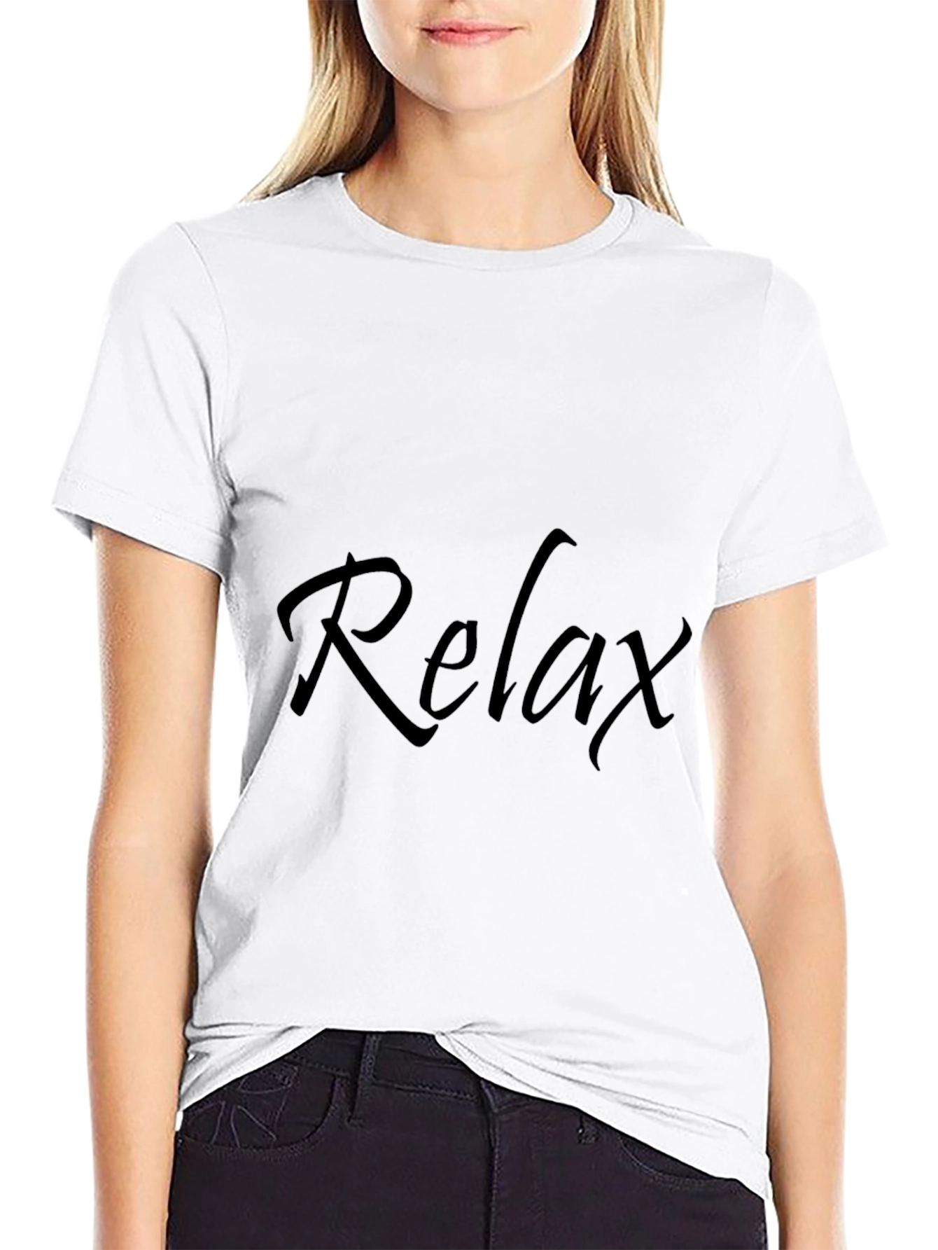 Relax Black T-Shirt