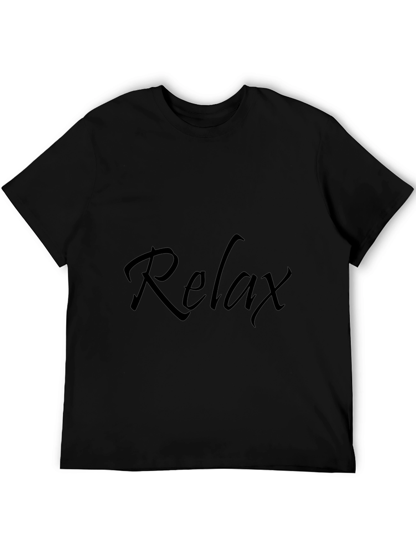 Relax Black T-Shirt