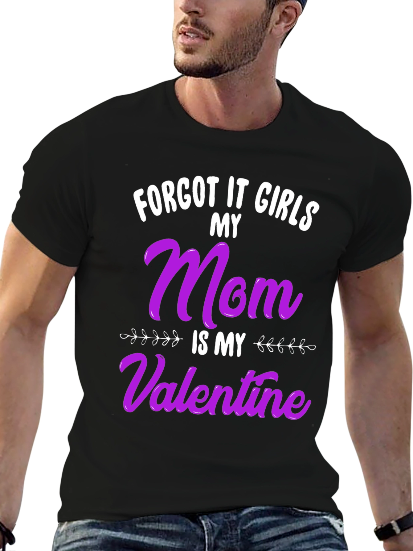 Mom is My Valentine Graphic Tee
