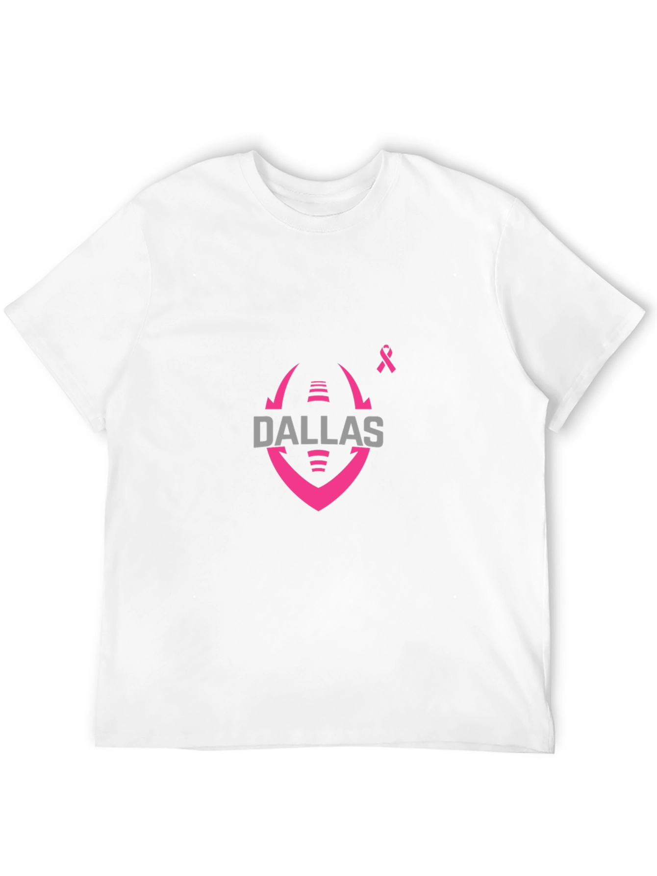 Dallas Football Breast Cancer Awareness T-Shirt