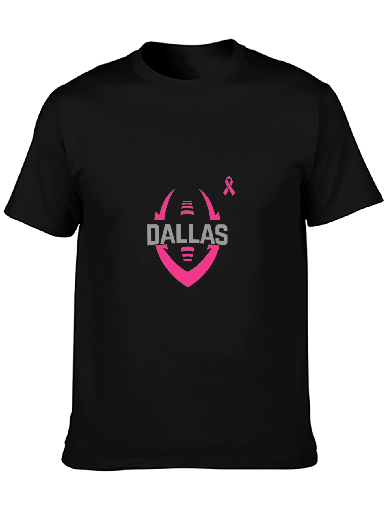 Dallas Football Breast Cancer Awareness T-Shirt