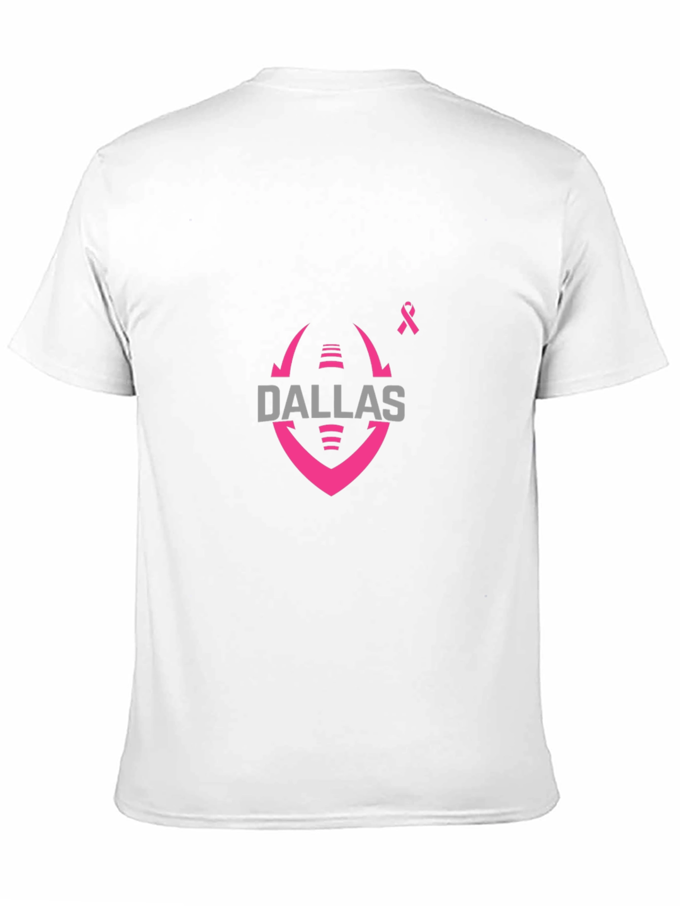 Dallas Football Breast Cancer Awareness T-Shirt
