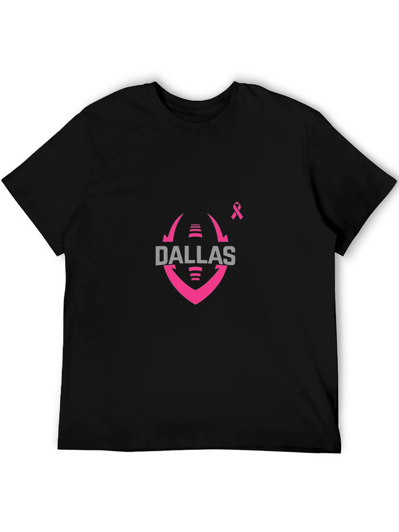 Dallas Football Breast Cancer Awareness T-Shirt