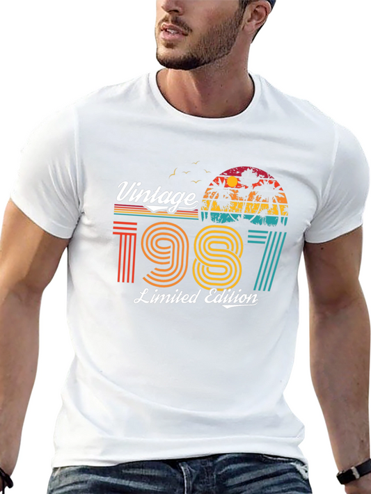 Vintage 1987 Limited Edition Retro T-Shirt