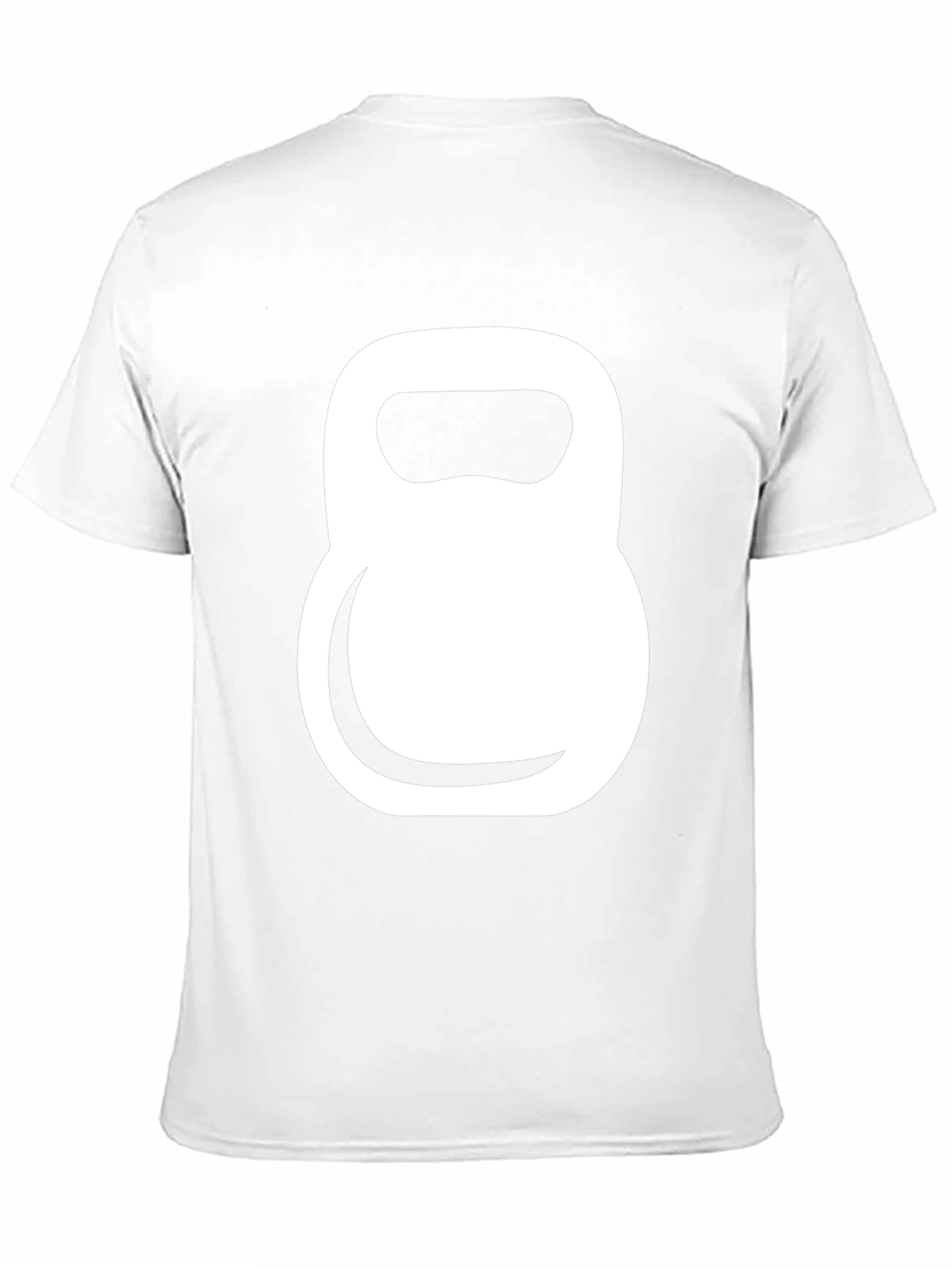 Kettlebell Graphic Tee - Black Cotton Gym Shirt