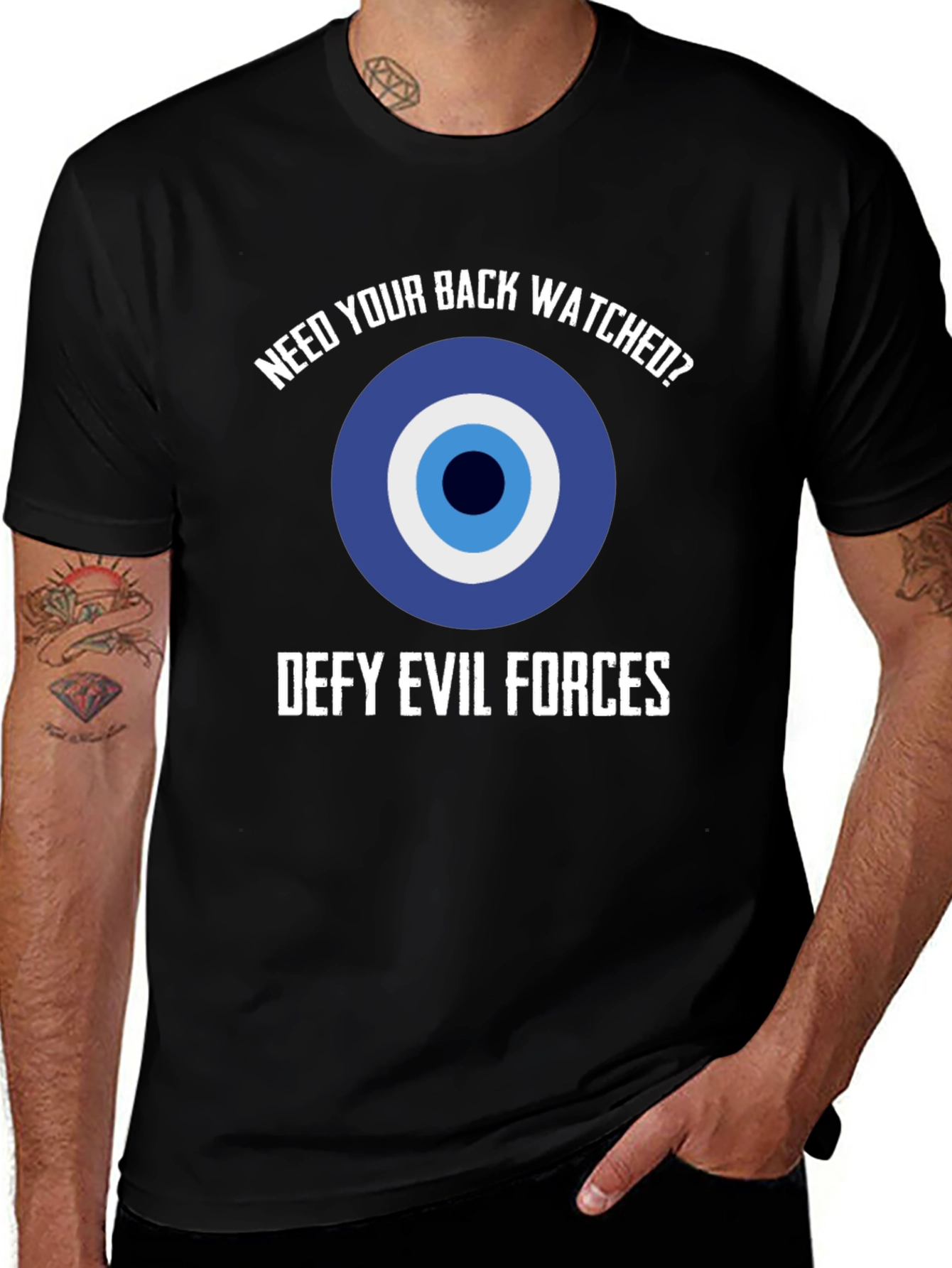 Evil Eye Protection T-Shirt - Defy Evil Forces!