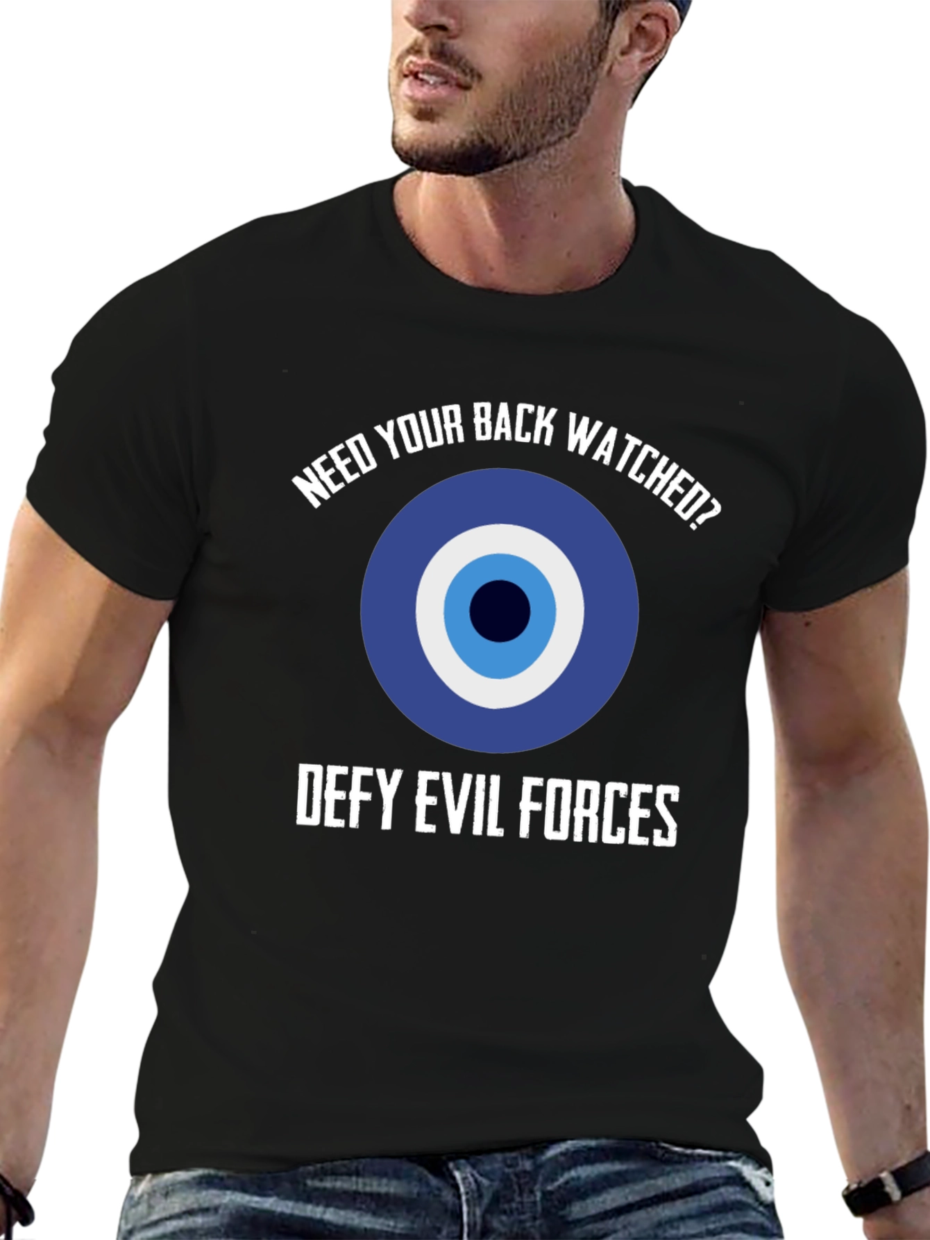 Evil Eye Protection T-Shirt - Defy Evil Forces!