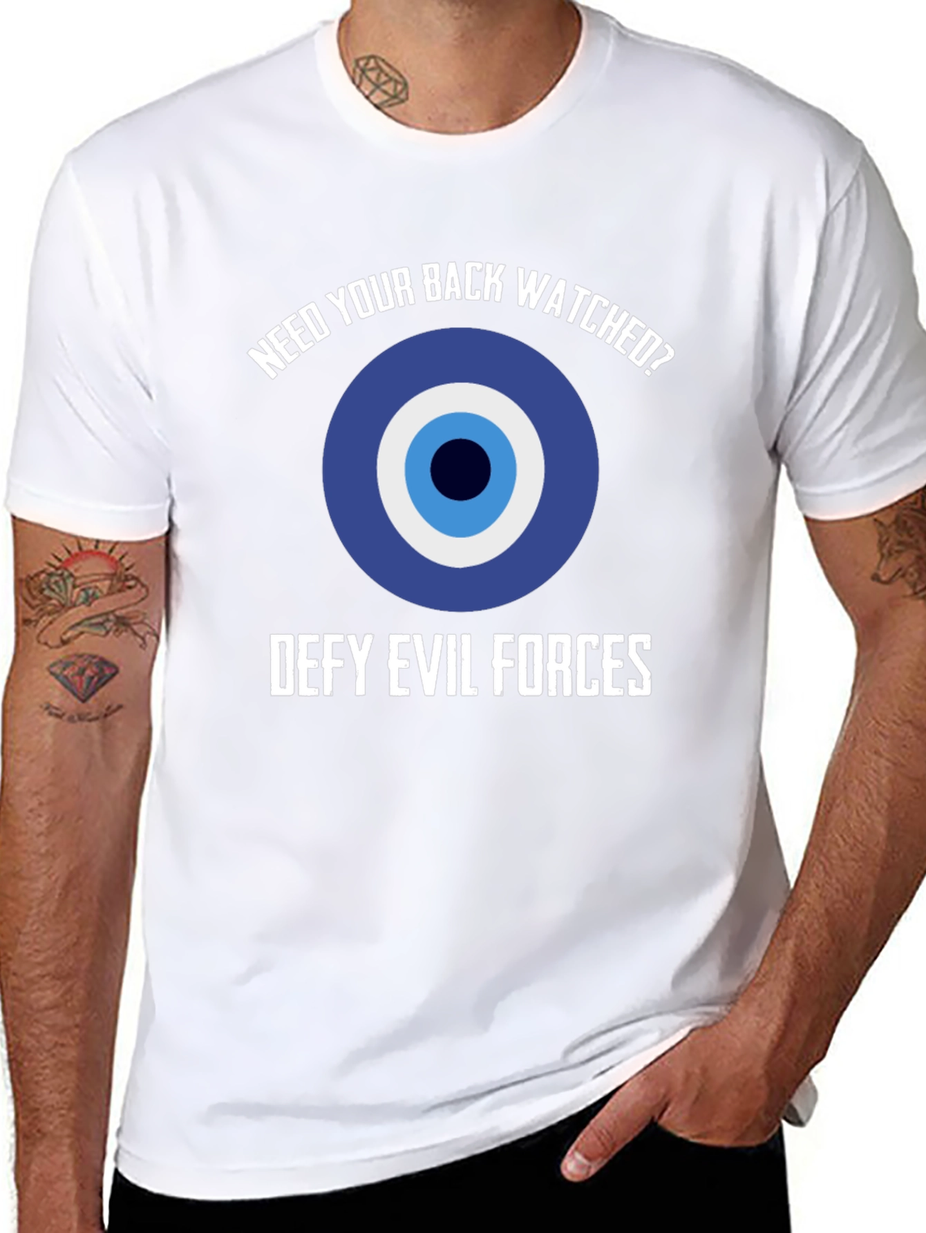 Evil Eye Protection T-Shirt - Defy Evil Forces!