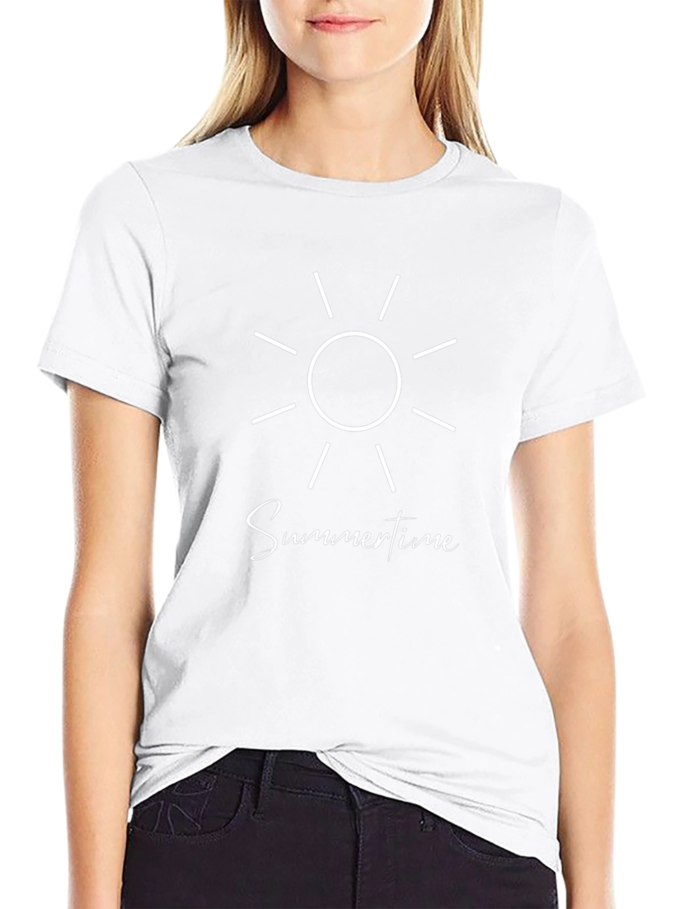 Summertime Sun Graphic Tee - Casual Comfort