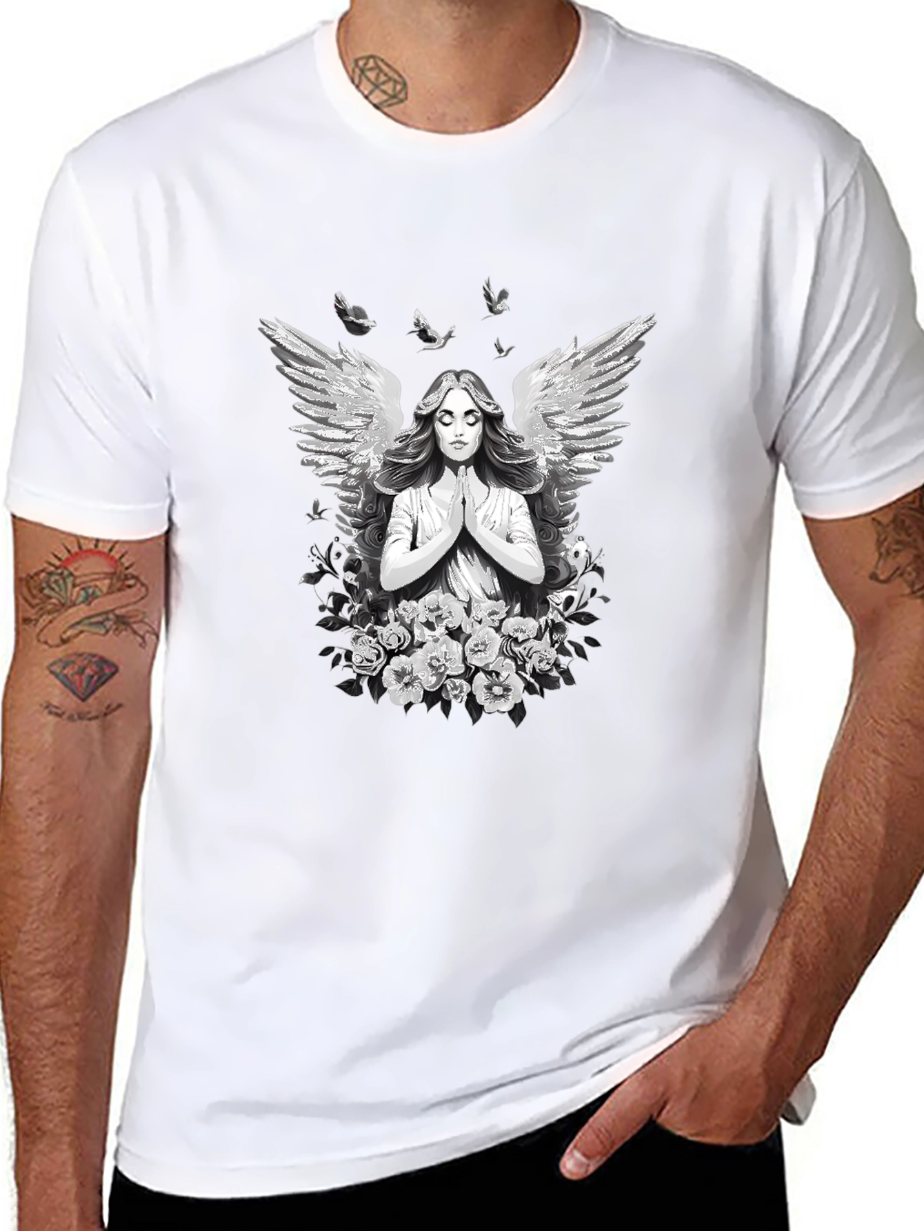 Angel Wings Graphic T-Shirt