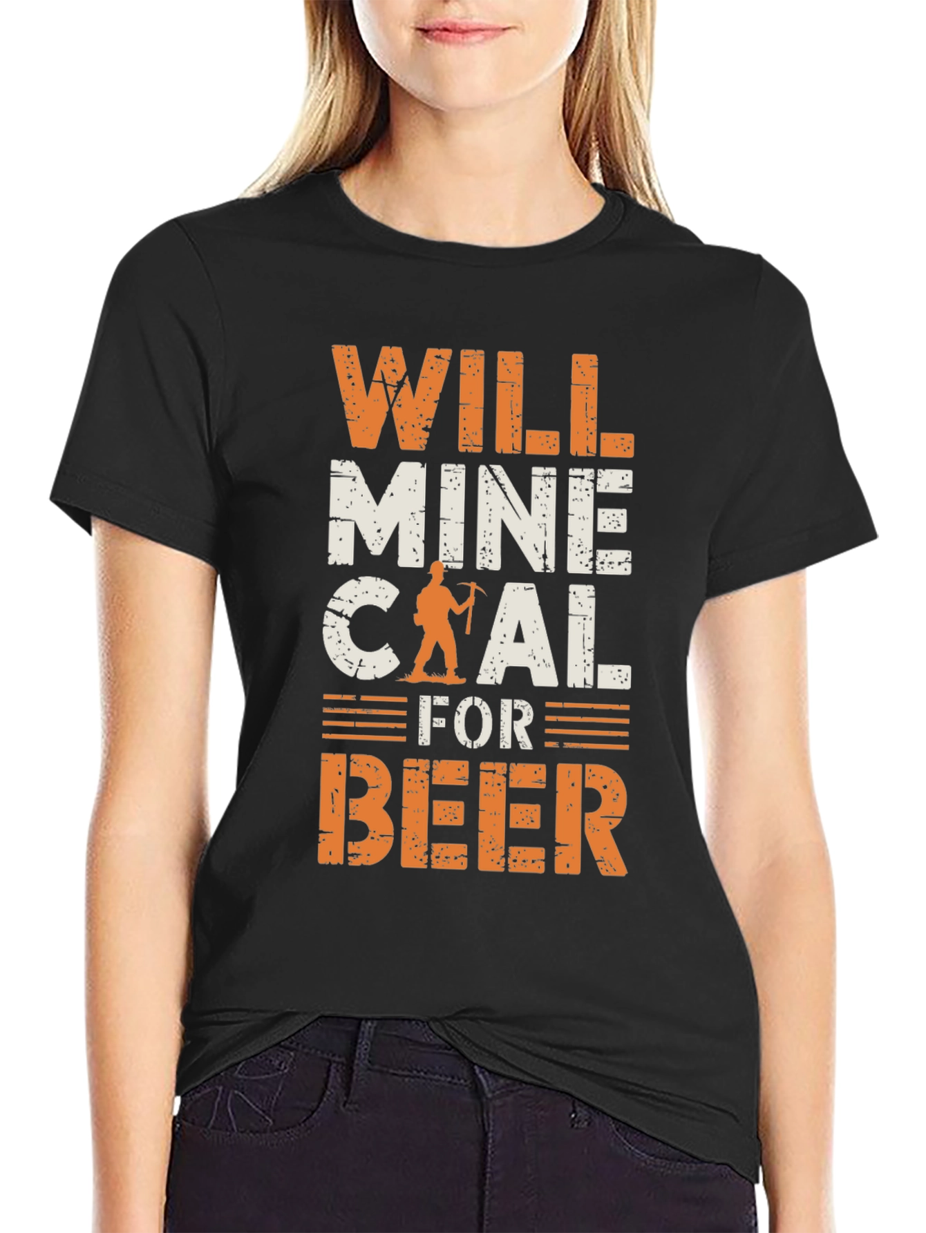Will Mine Coal for Beer T-Shirt